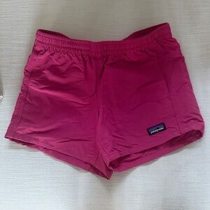 Patagonia Women's Vibrant Pink Athletic Shorts